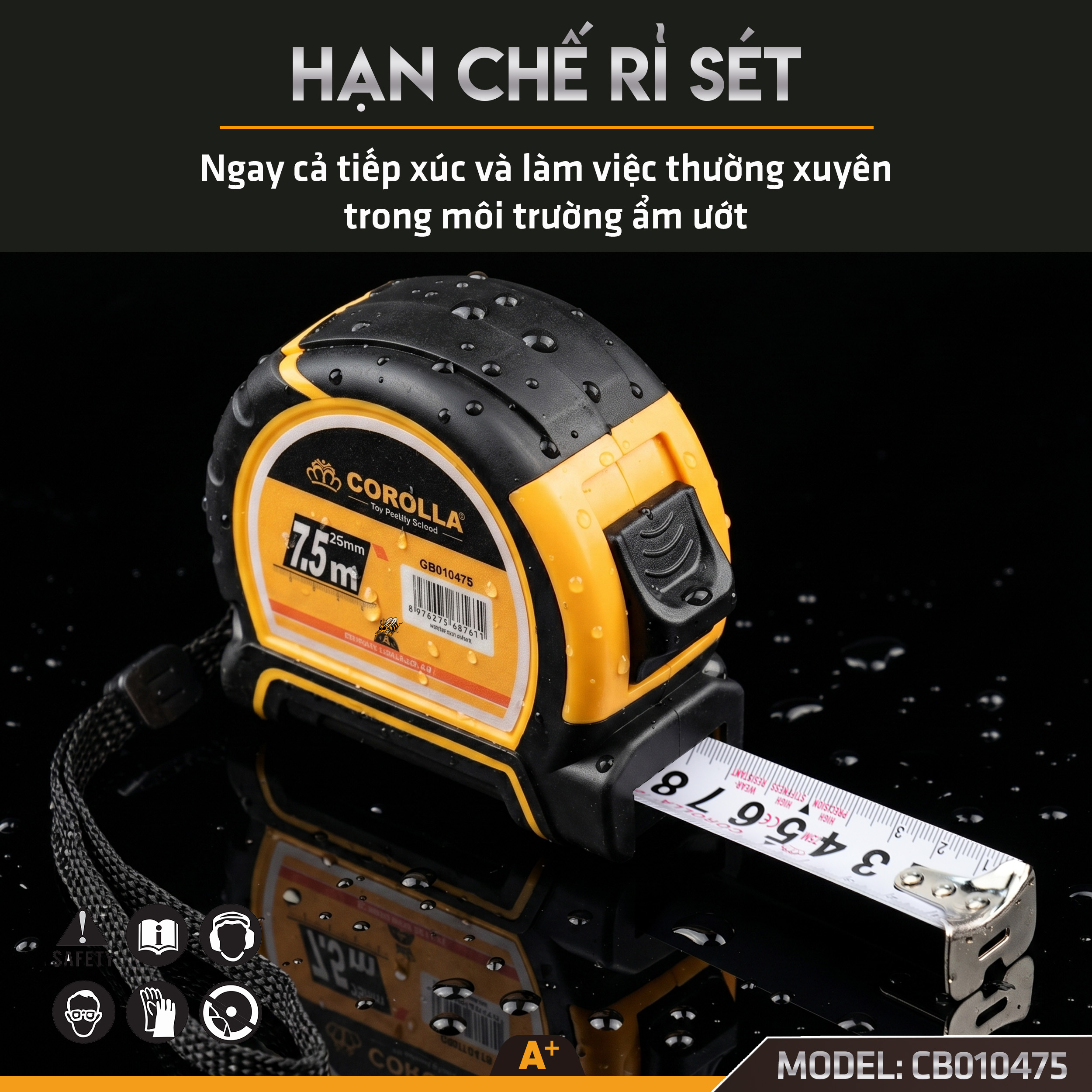 THƯỚC BỌC CAO SU CAO CẤP