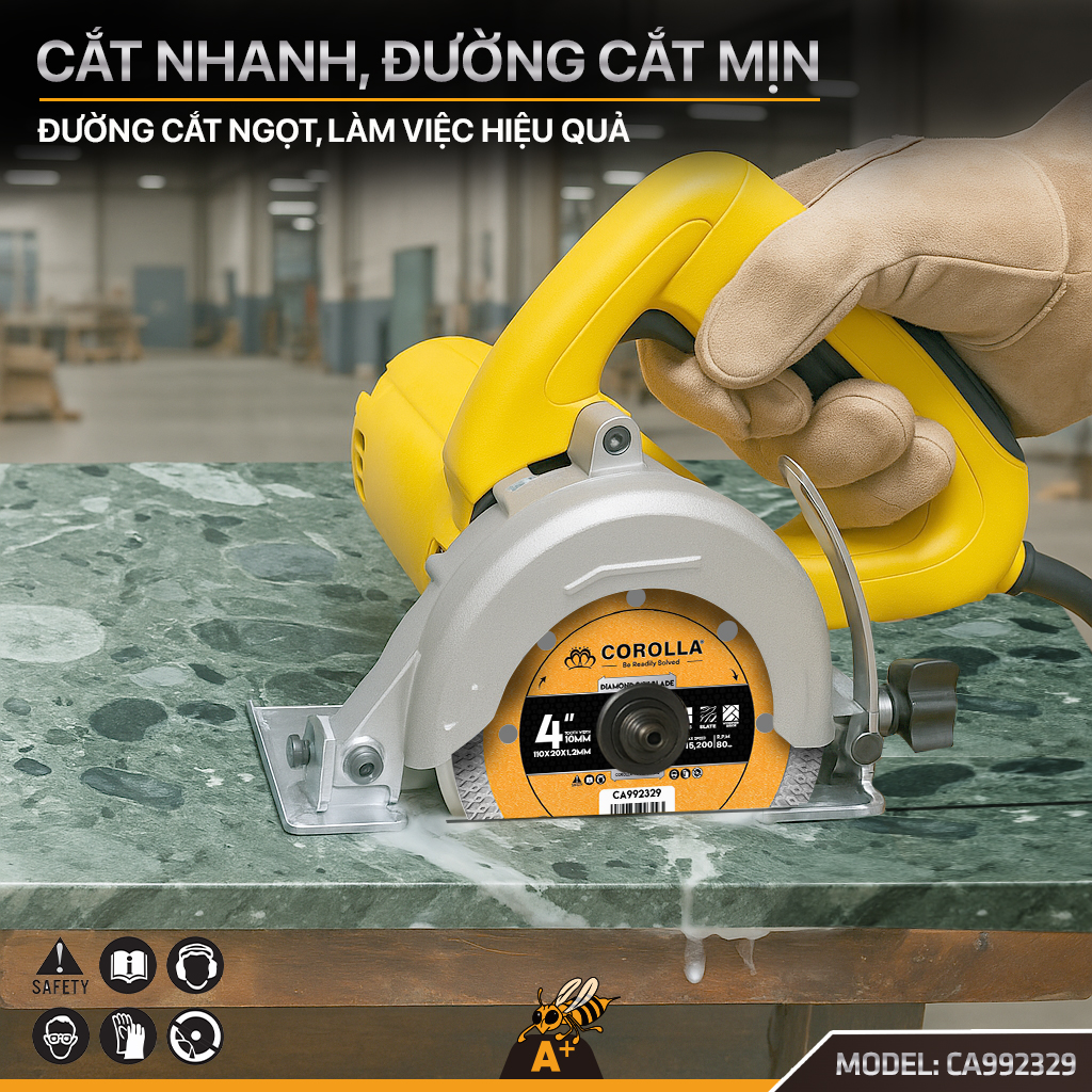 lưỡi cắt gạch men 110 me lưới
