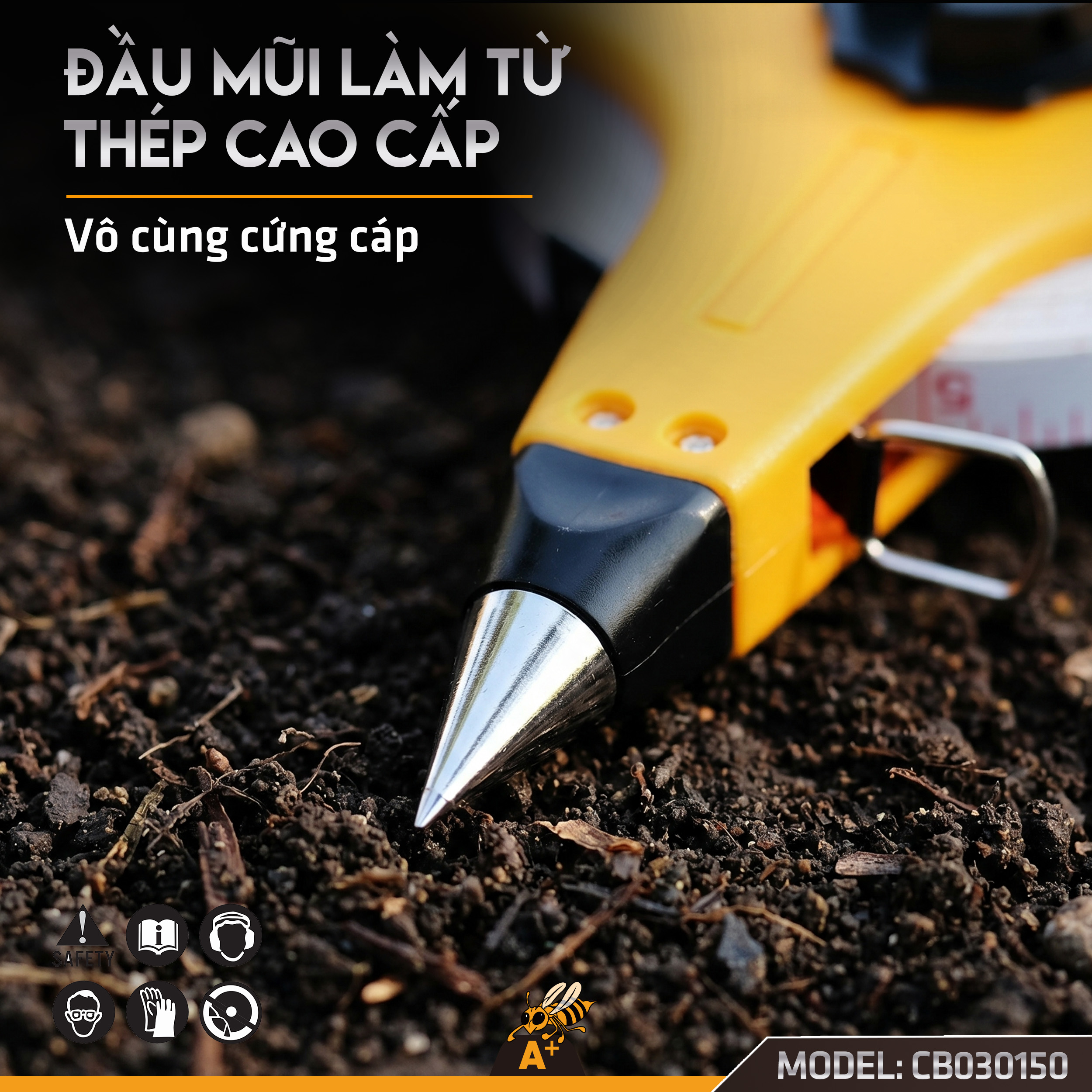 CB030150 - THƯỚC CẮM ĐẤT 50 MÉT 4