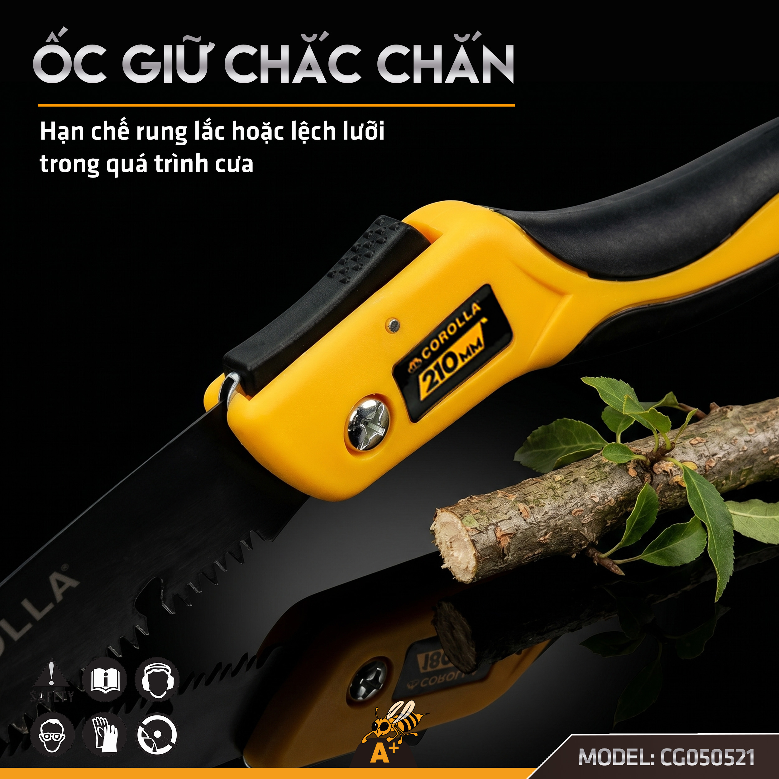 CG050521 - CƯA GẬP CẮT CÀNH CẦM TAY 210MM 4