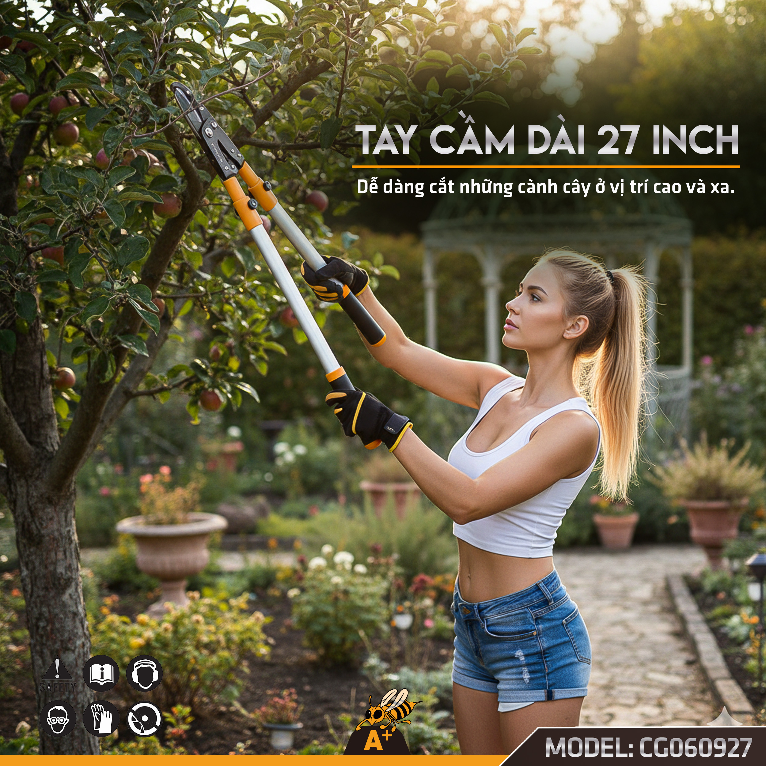 CG060927 - KÉO CẮT CÀNH 27 INCH (2)