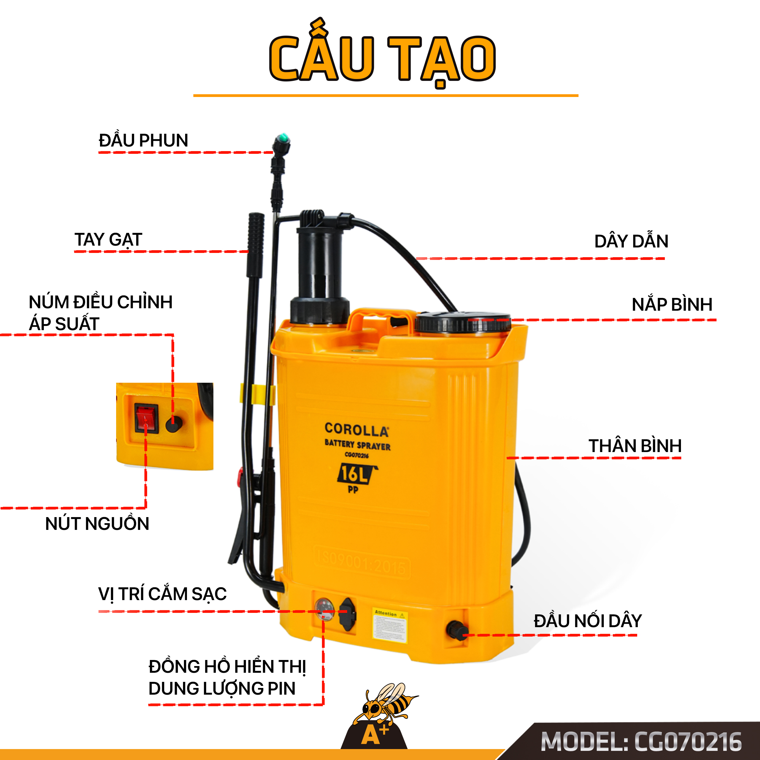 CG070216- BÌNH PHUN BẰNG PIN COROLLA 16L (3)