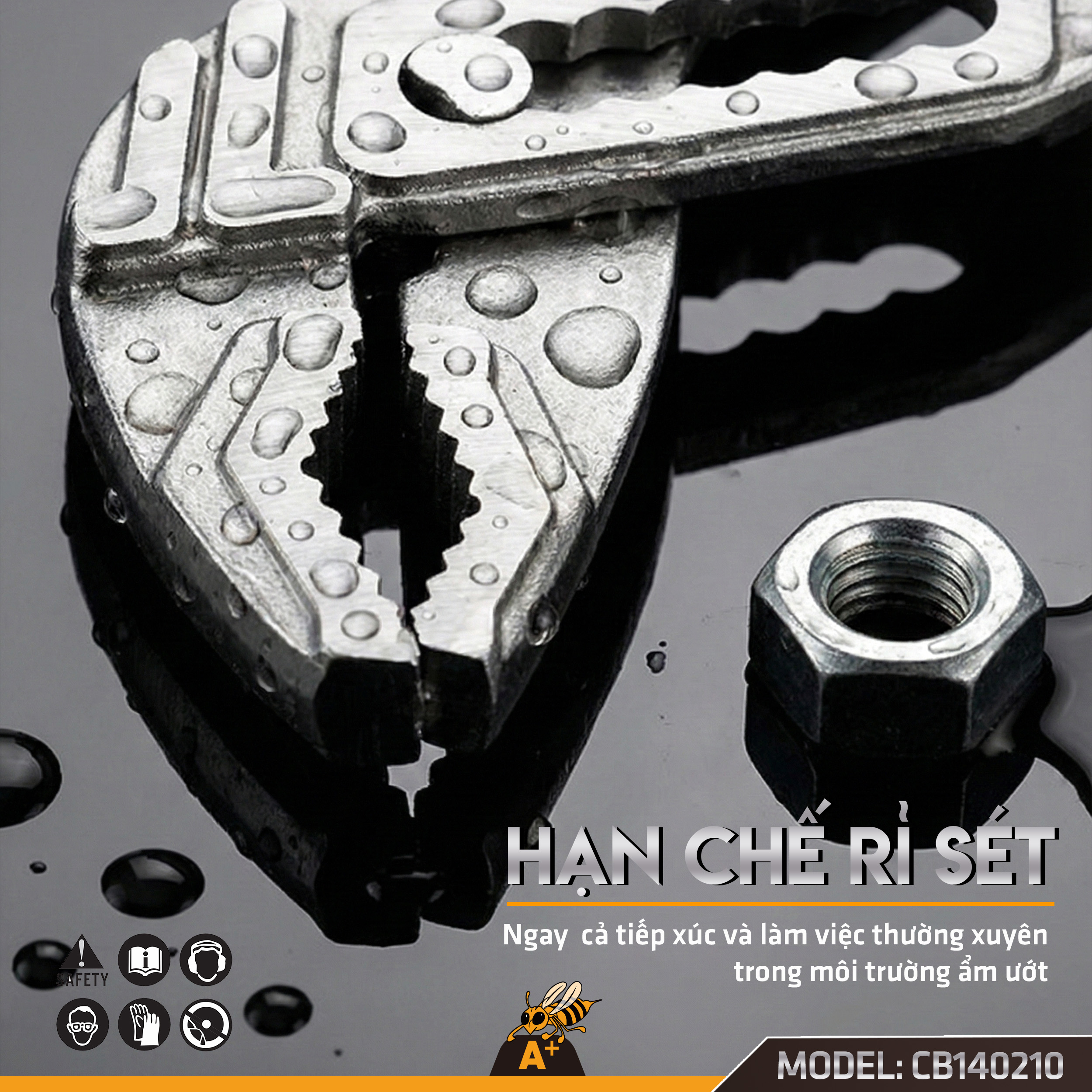 CB140210- KÌM NƯỚC( KÌM MỎ QUẠ ) 10 INCH (3)