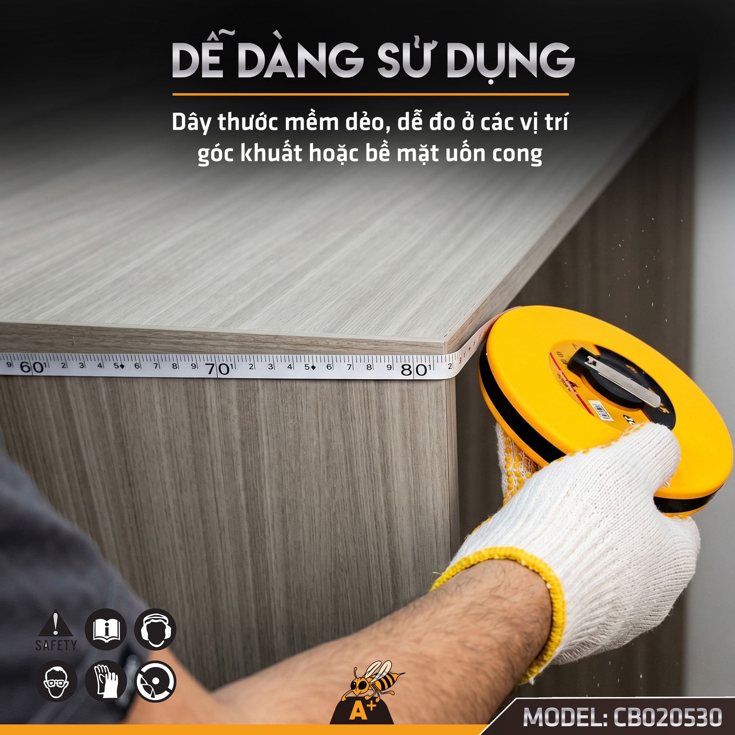 CB020530 THƯỚC DÂY TRÒN 30 MÉT 4