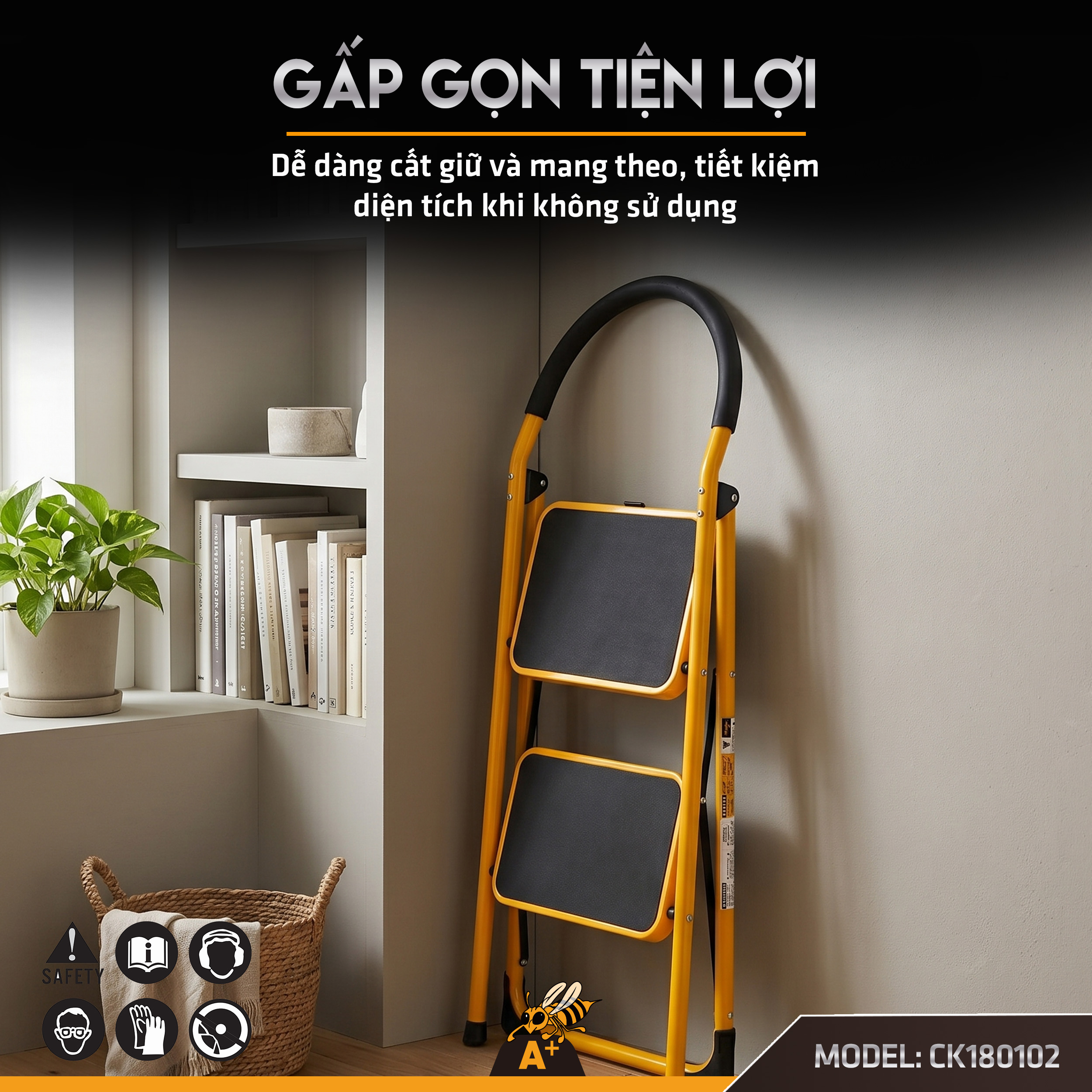 CK180102 THANG GHẾ 2 BẬC 5