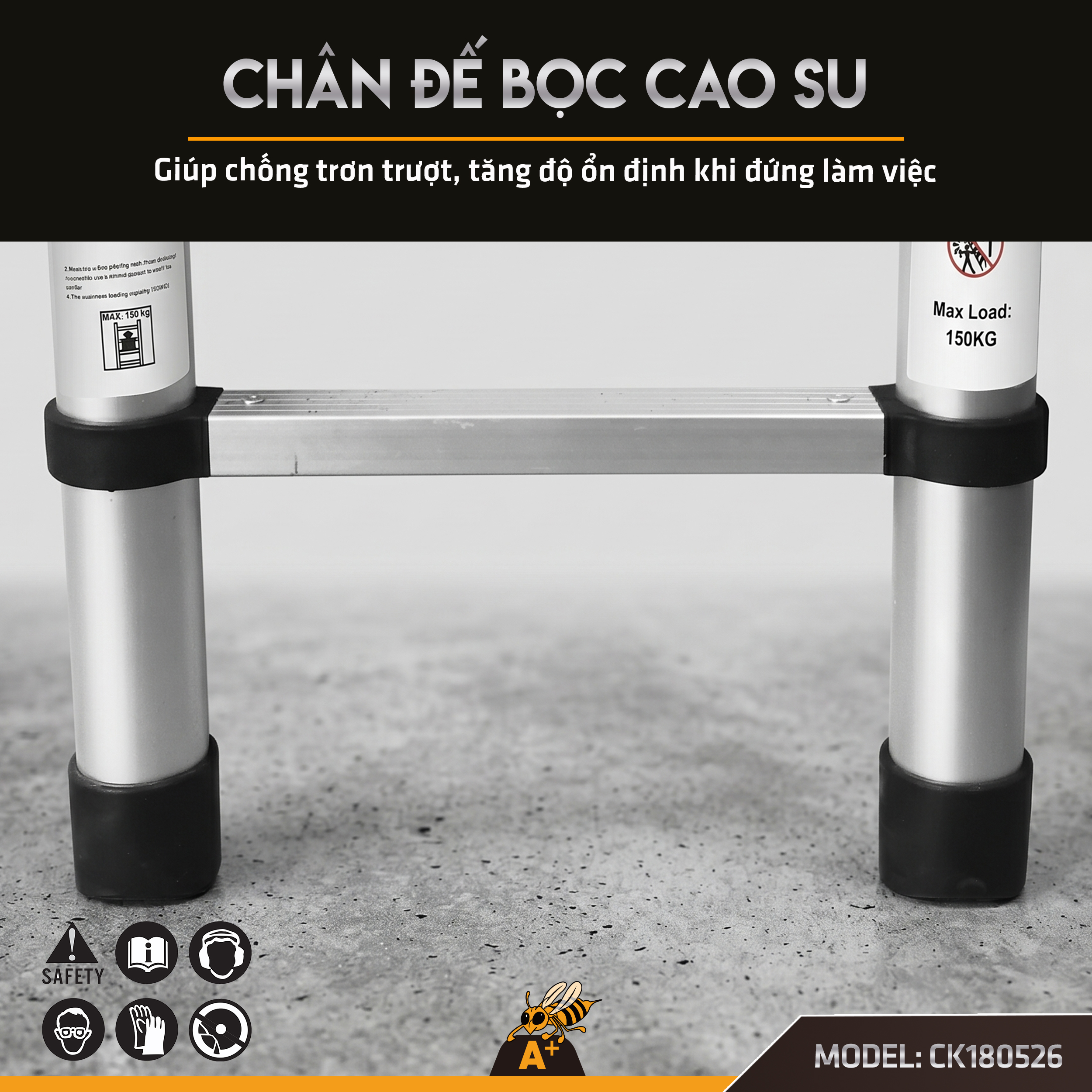 CK180526 thang rút đơn 2.6 mét 4