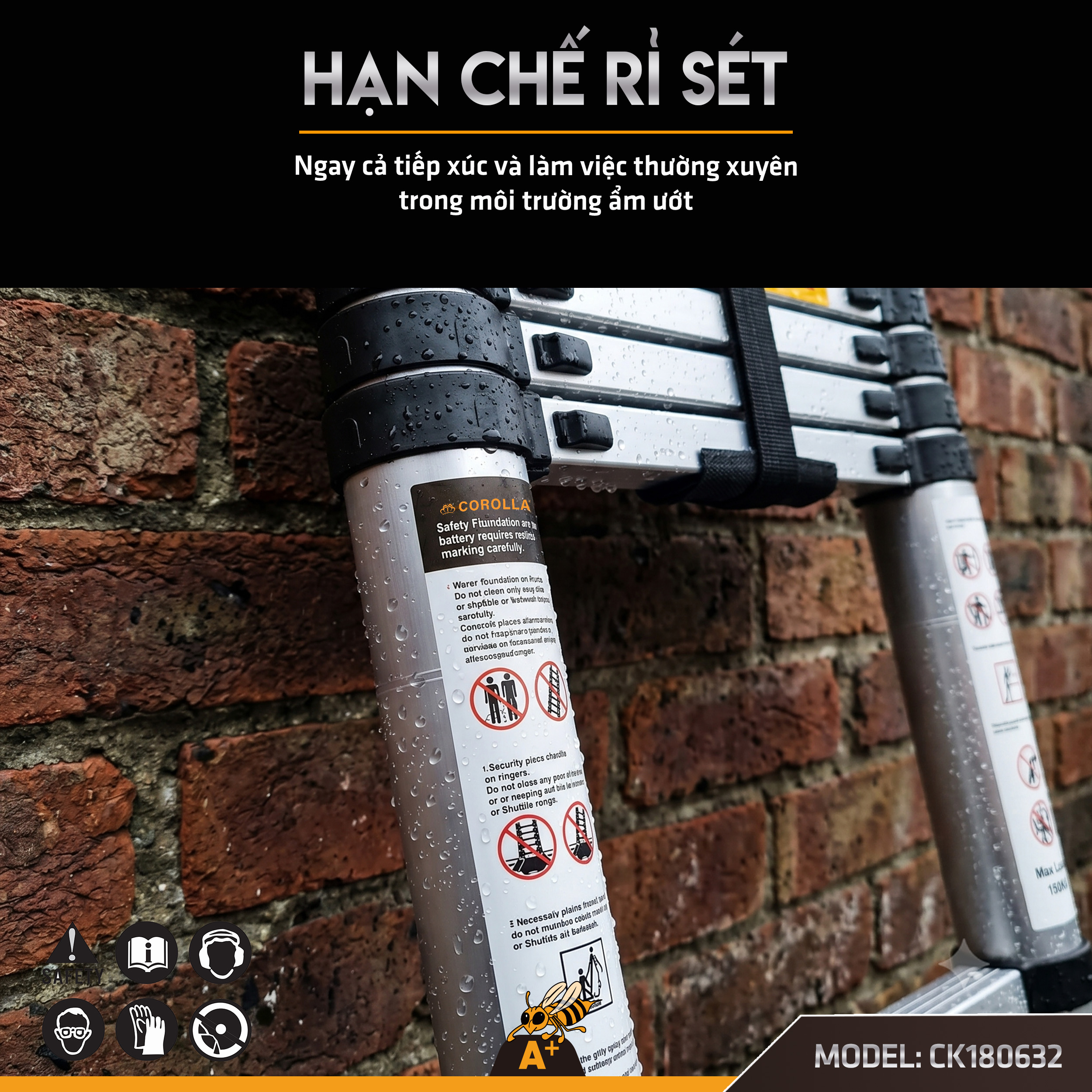 CK180632 thang rút đơn 3.2 mét 8