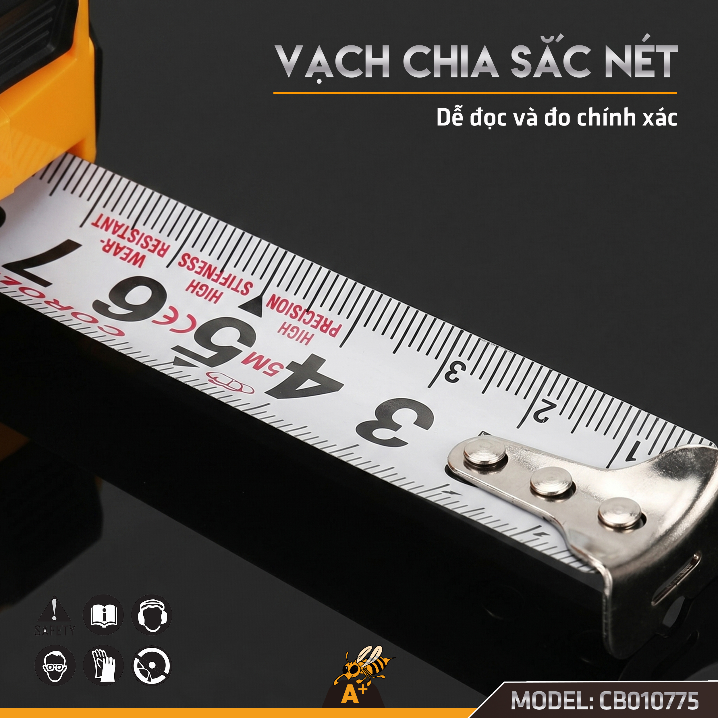 CB010725 - THƯỚC CHỐNG VỠ COROLLA 7.5 MÉT 3