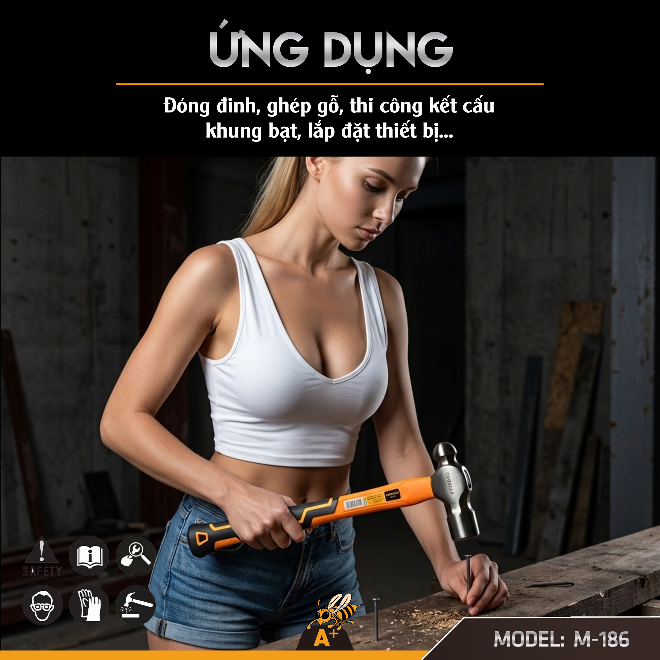 M-186 BÚA ĐINH ĐẦU TRÒN 7